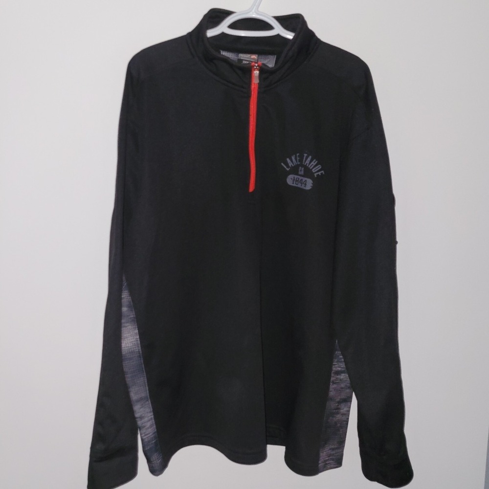 Outfitter Trading Co Performance Fleece 1/4 Zip Pullover Size XXL Lake Tahoe‎